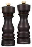 Cole Mason London Chocolate Wood 18 cm / Dárková sada mlýnků / bukové dřevo / mlýnek na sůl a pepř / bez náplně (H233080)