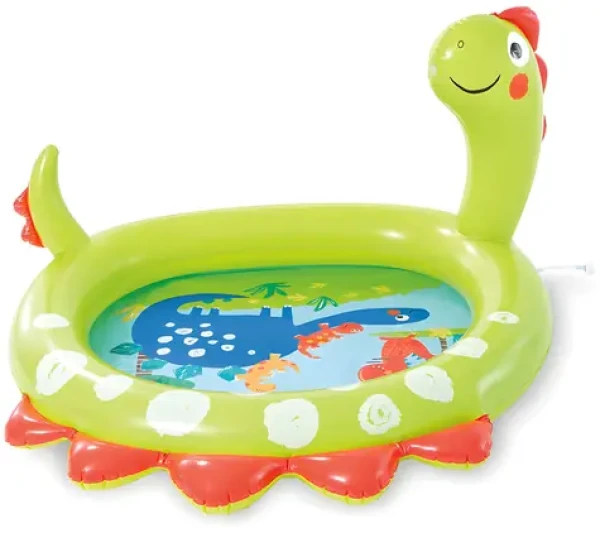 INTEX Bazén Dinosaurus s fontánkou / 119 x 109 x 66 cm / 68 l / vinyl (PVC) / od 2 let (it58437)
