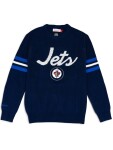 Mitchell & Ness Pánská mikina Winnipeg Jets NHL Head Coach Sweater Velikost: XL