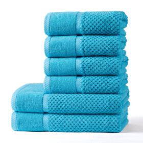 Sada froté ručníků a osušek MODENA tyrkysová 6 ks