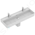 IDEAL STANDARD - Strada II Umyvadlo 1200x430 mm, s přepadem, 2 otvory pro baterii, s Ideal Plus, bílá T3595MA