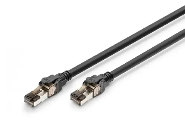 Digitus CAT 8.1 S/FTP černá / Patch kabel / 3 m / RJ-45 / LSZH / 2000 MHz (DK-1843-030)