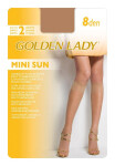 Dámské podkolenky Golden Lady Mini Sun 8 den A'2 the/odc.béžová univerzální