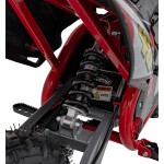 Mamido Dětská elektrická motorka RENEGADE 50R 500W 36V červená