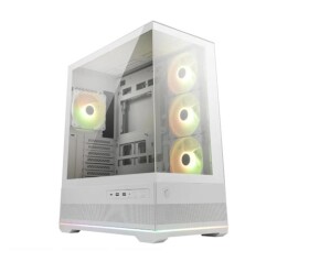 MSI case MAG PANO 110R PZ WHITE, ATX, Průhledná bočnice, 4x 120mm ARGB Fan, bílá EDF_2648763