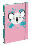 Školní aktovkový 5-dílný set BAAGL ZIPPY - Baby Koala (aktovka, penál, sáček, desky, box)