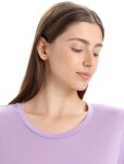 Dámské merino triko krátký rukáv ICEBREAKER Wmns Tech Lite II SS Tee, Purple Haze velikost: XS