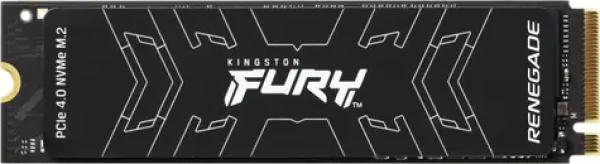 Kingston FURY Renegade 500GB / NVMe PCIe 4.0 / M.2 2280 / 3D TLC / RW: 73003900MBs / IOPS: 450K900K / MTBF 1.8mh / 5y (SFYRS/500G)