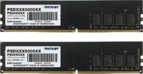 Patriot Signature 32GB (2x16GB) 3200 MHz / DDR4 / Non-ECC / Unbuffered / CL22 / 1.2 V (PSD432G3200K)