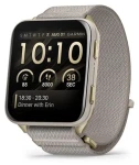 Garmin Venu X1 zlatá, šedý řemínek / Chytré hodinky / GPS / 2" AMOLED / BT / Wi-Fi / NFC / 5 ATM (010-02980-09)