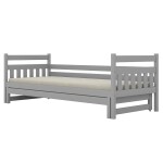 Postel Dawid přistýlka 90x180 šedá