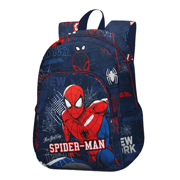 Colorino batoh Toby, Spider-Man , 13\", PES, modro-červený
