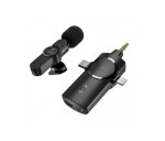 Viking bezdrátový mikrofon s klipem M360, konektor USB-C / Lightning / 3,5 mm jack EDF_614116