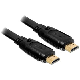 Delock HDMI kabel Zástrčka HDMI-A, Zástrčka HDMI-A 2.00 m černá 82670 4K UHD HDMI kabel