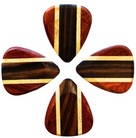 Timber Tones Zone Tones Deluxe African Ebony 4-Pack
