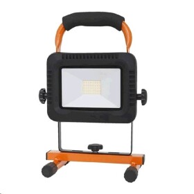 LED reflektor AKU 20W nabíjecí 1600lm 4000K oranžovo-černý Solight WM-20W-DE