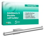 HANSGROHE - AddStoris S Držák toaletního papíru dvojitý, chrom 41768000