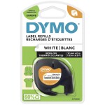 Dymo originální páska nažehlovací S0718850, černý tisk/bílý podklad, 2m, 12mm (S0718850)