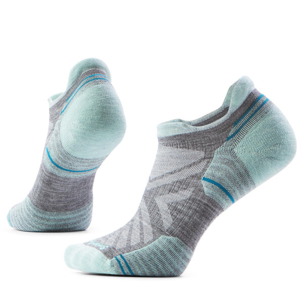 Dámské merino turistické ponožky SMARTWOOL Women's Hike Targeted Cushion Low Ankle, Medium Gray velikost: 38-41 (M)