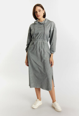 Monnari Šaty Bavlněné Šaty se vzorem Grey
