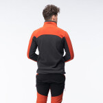 Pánská mikina Polar Monar M 92800621574 šedo-oranž - Hi-Tec XXL