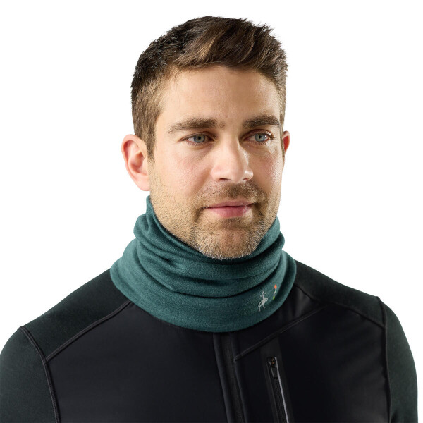 Unisex merino nákrčník SMARTWOOL Thermal Merino Reversible Neck Gaiter, Dark Teal Heather univerzální