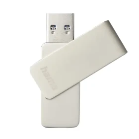 Hama USB flash disk Rotate Pro stříbrná / USB 3.0 / 128 GB / 100 MB/s (182486)