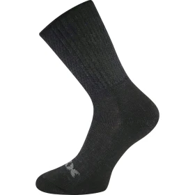 VOXX Ponožky silné hřejivé z merino VAASA s ionty stříbra ANTRACITOVÉ 35-38 120694