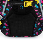 Bagmaster Školní batoh Beta 23 A Black/pink/blue