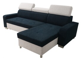 Sedací souprava Milo mini - Loran 6901/1 / Loran 6909/1 Provedení: Pravá varianta, Nožičky: Chrom, látka: Loran 6901/1 / Loran 6909/1