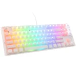 Ducky One 3 Aura TKL Cherry MX-Brown bílá / herní klávesnice / podsvícená / mechanická / drátová USB-C / US (DKON2187ST-BUSPDAWWWWC1)