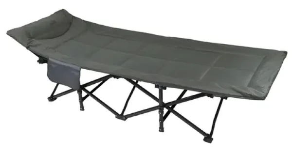 Cattara EASY šedozelená / Lehátko kempingové skládací / 6,6 kg (13509)