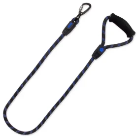 Active Dog Vodítko Sport L modrá / Provazové s karabinou / 1,3x120 cm (0904-90472)