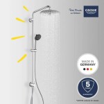 GROHE - Vitalio Joy Sprchový set 260 s přepínačem, chrom 27357002