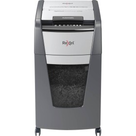 Rexel Optimum AutoFeed+ 225M skartovačka 225 listů mikrořez 2 x 15 mm P-5 60 l Křížový řez kancelářské sponky, sponky do sešívačky, kreditní karty