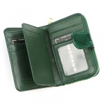 Luxusní dámská kožená peněženka Gregorio Santina, zelená
