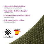 Super strečové potahy NIAGARA zelená relaxační křeslo ( š. 70 - 90 cm)