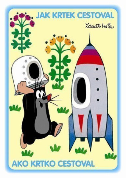 Jak krtek cestoval - omalovánky A5 - Zdeněk Miler