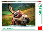 Puzzle Oslík 500