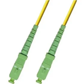 OEM SC/APC-SC/APC 5m žlutý / Optický patch kabel / Duplex / SM 9/125 OS2 / LSZH / 3 mm (1443)