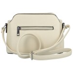 Módní dámská crossbody kabelka Delami Little Sofia, krémová