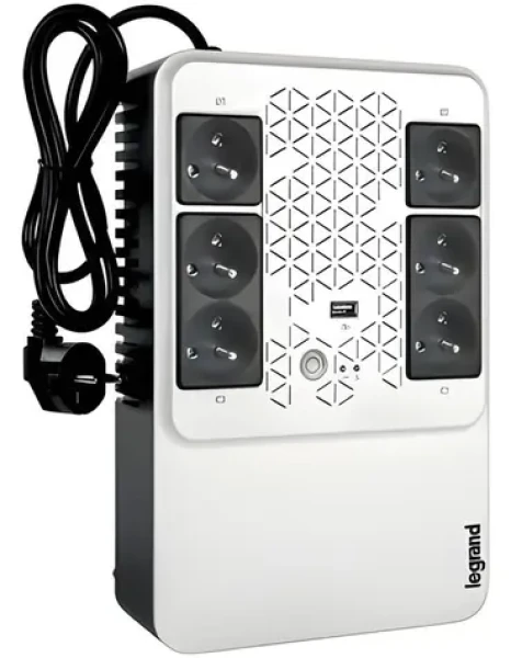 Keor Multiplug 800 AVR 4+2 FR / UPS / 480 W / 6x AC zásuvka / USB (310084)