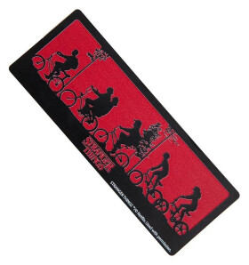 Stranger Things Kovová záložka - Silhouettes