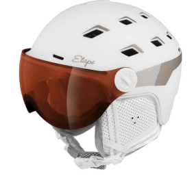 Lyžařská helma MADONNA PRO, bílá/prosecco mat Helmy vel.: M/55-58