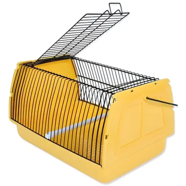 TRIXIE Přepravka pro malé ptáky a hlodavce 22x14x15 cm / Přepravka / Plast/kov / Nosnost 1 kg (G12-5901)
