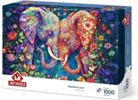 ART PUZZLE Puzzle Sloní láska