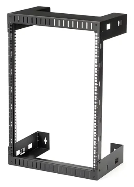 StarTech Nástěnný rozvaděč 15U černý / Rozvaděč / 19" / nosnost 90 kg / 505×310×775 mm (RK15WALLO)