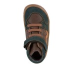 Chlapecké celoroční kotníkové barefoot boty TEX GO BROWN+ Froddo G3110265-17 - 28