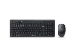 Rozbaleno - Rapoo 8050T Multi-mode černá / bezdrátová sada klávesnice a myši / 2.4 GHz / BT 3.0 a 4.0 / CZ verze / rozbaleno (6940056189684.Rozbaleno)