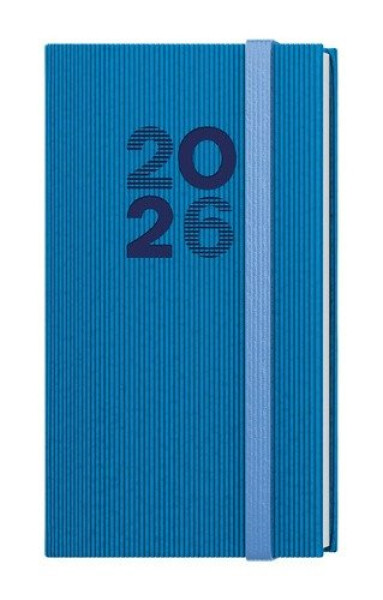 Týdenní diář 2026 Jakub Vigo kapesní modrá